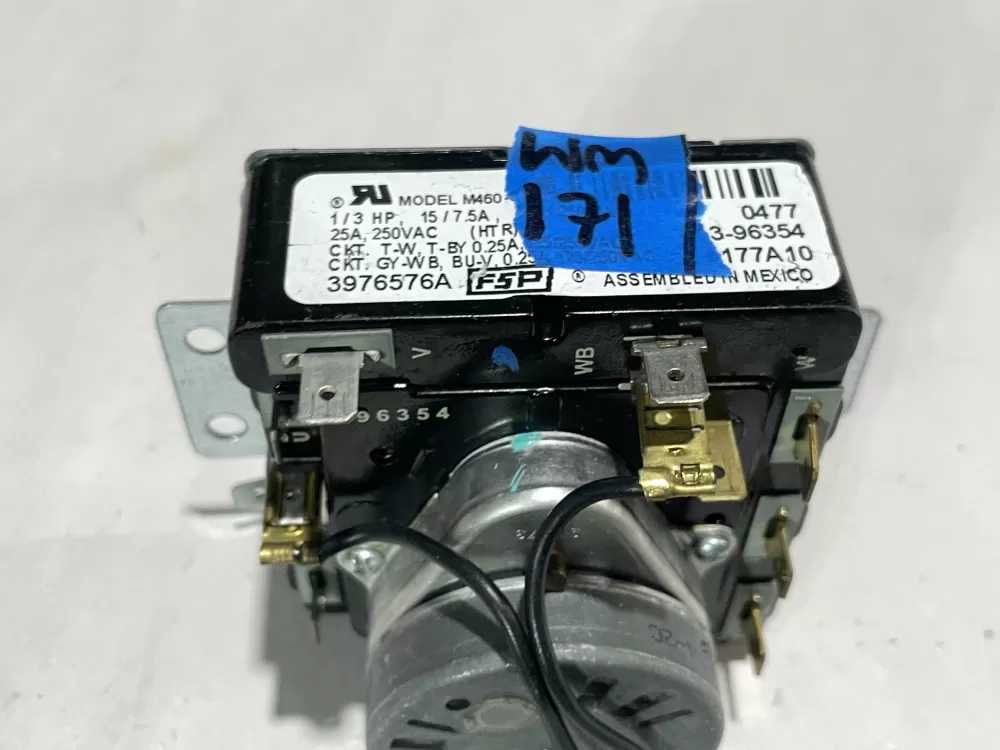 Kenmore 3976576A 3976576 AP6009025 WP3976576 Dryer Timer AZ161209 | Wm171