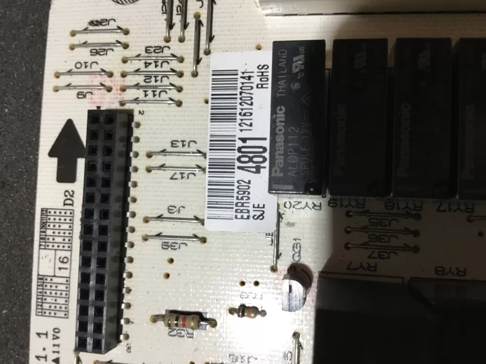 GE EBR59024801 Wb27x11111 Microwave Control Board AZ83964 | NR284