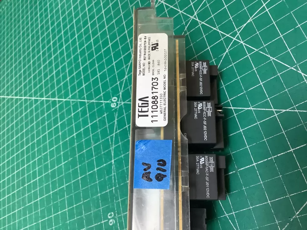 GE 164d8450g027 Oven Control Board Overlay AZ224879 | ARV910