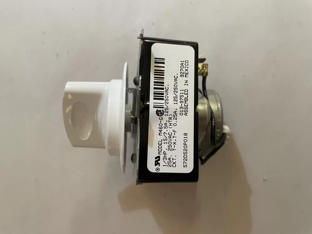 GE 572D520P018 M460-G 175D2308P009 WE4M188 Dryer Timer