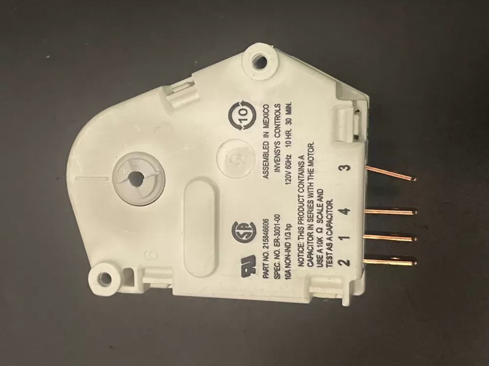 Frigidaire Kenmore AP2111929 12762 Refrigerator Defrost Timer  AZ97737 | KM647