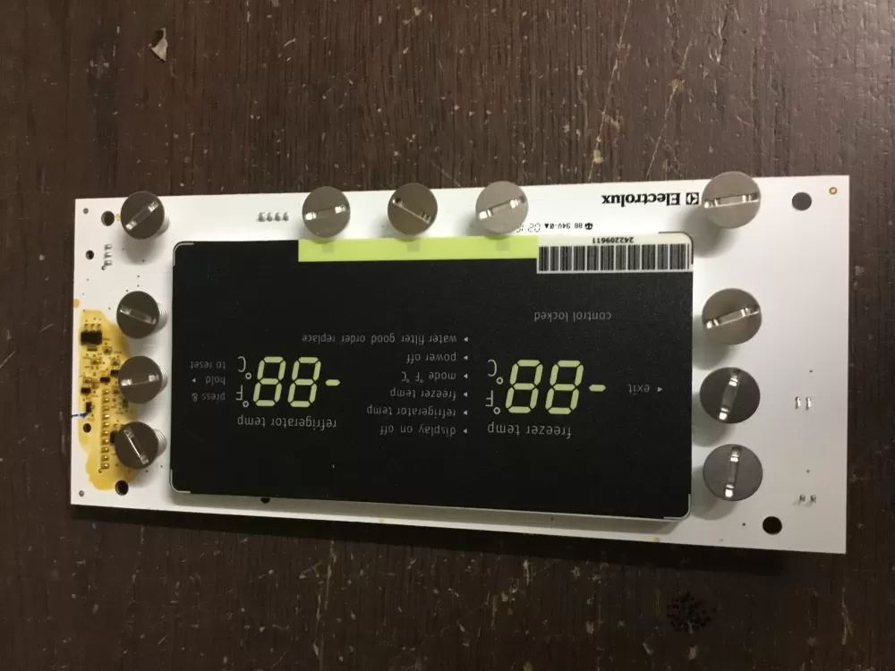 Frigidaire AP6285796 242209730 PS12364209 Refrigerator Control Board Display