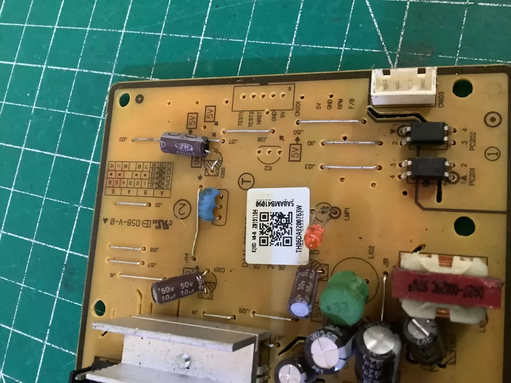 Samsung DA92 00763W Refrigerator Control Board Pcb Inverter AZ204278 | NR370