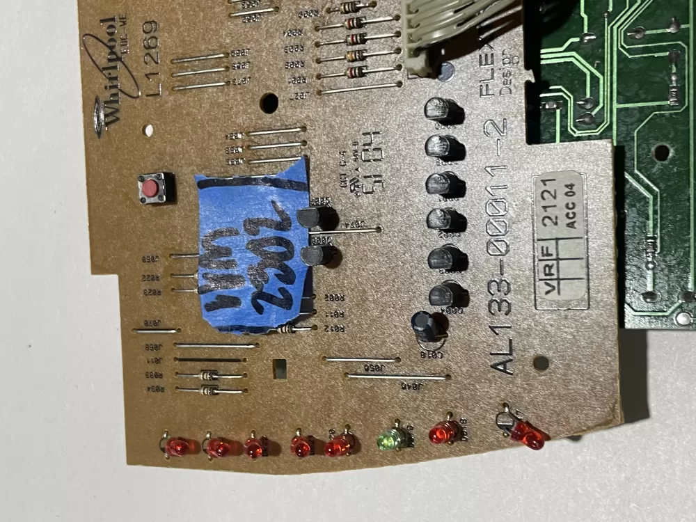 WHIRLPOOL   8182273  AL133-00011-2  8182785 CONTROL BOARD PART#