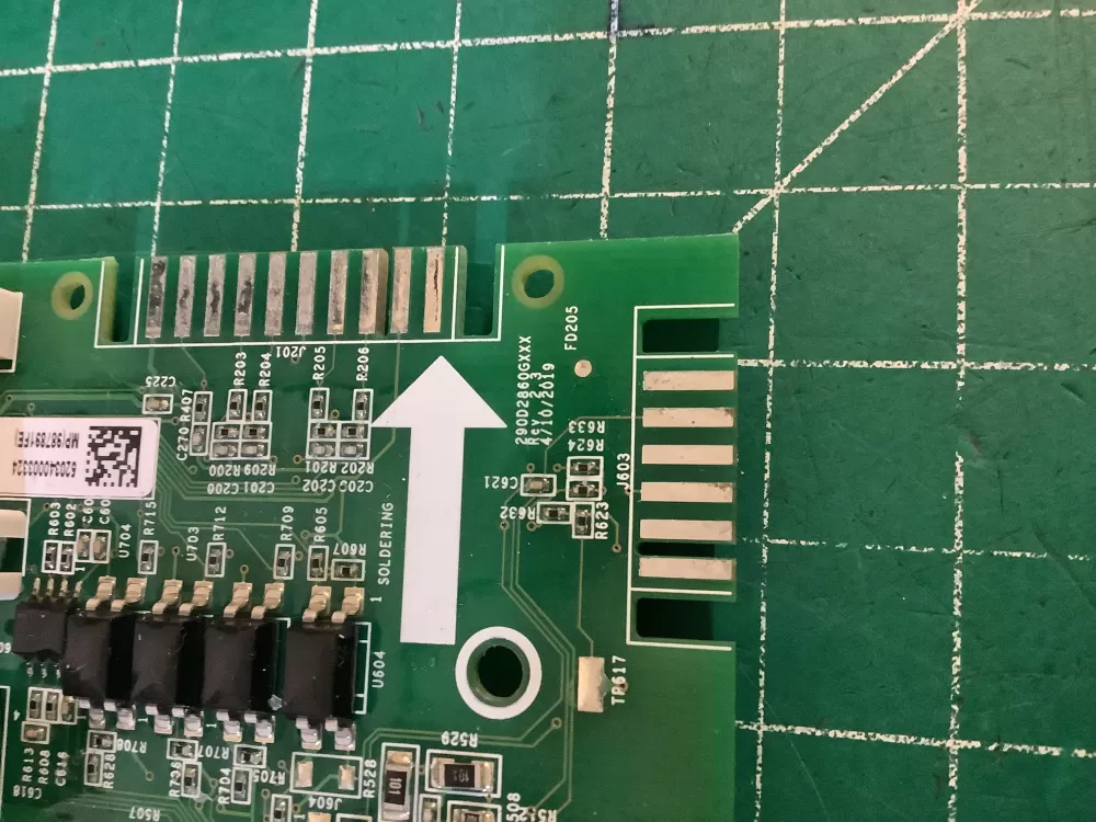 GE 290D2860G Washer Control Board AZ210241 | NR2601