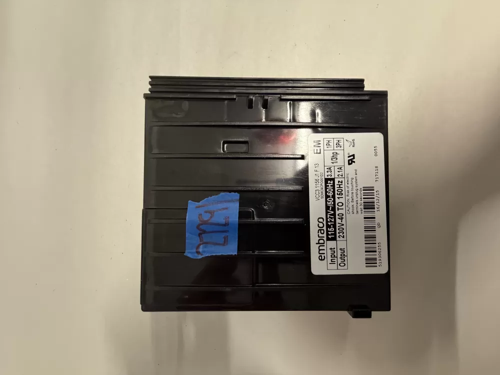 Embraco 519306255 Refrigerator Compressor Inverter Control AZ216578 | KM2729