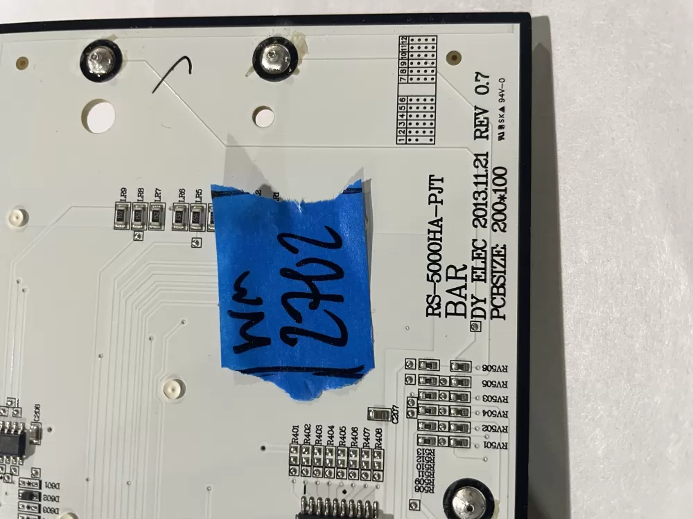 Samsung Da92 00627a Refrigerator Control Board Dispenser AZ183406 | Wm2702