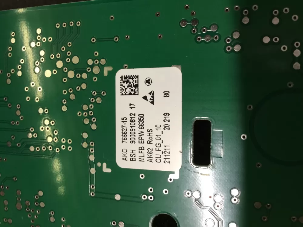 Bosch Washer 9000910812 EPW 66350 Control Board AZ99723 | NR111