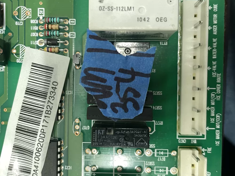 Samsung AP5272130 DA41 00620D Refrigerator Control Board AZ30432 | WN354