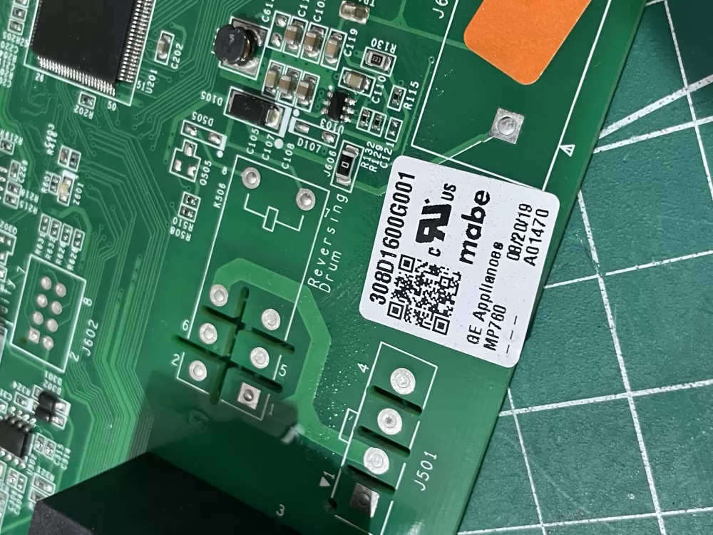 GE Dryer 234D2792G003 Main Board Assembly AZ193467 | Wm606