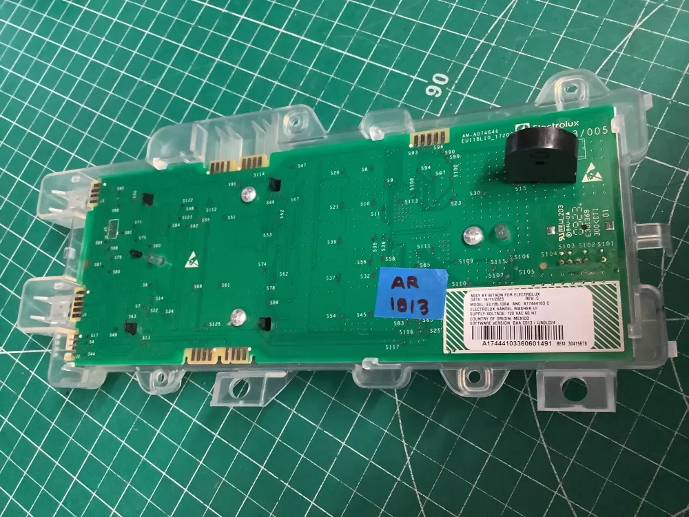 Electrolux A17444103C A17444104B Dryer Control Board Assembly AZ204895 | AR1813