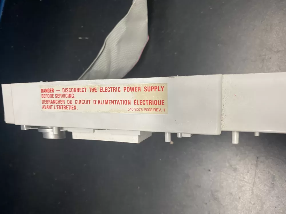 GE 540B076P002 Dryer Control Board UI Assembly AZ11011 | BKV229