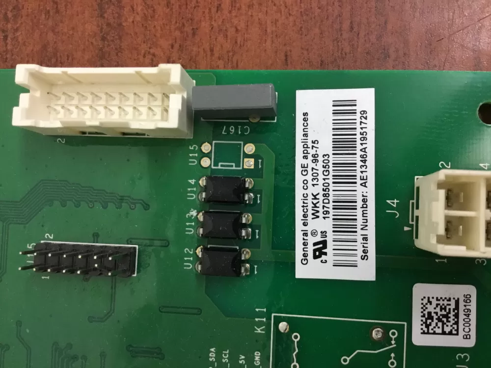 Hotpoint 197D8501G503 EBX1425P001 Refrigerator Control Board AZ33312 | NRV365