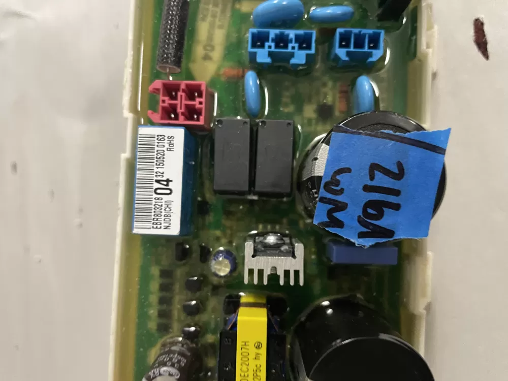 LG EBR80321804 Washer Control Board AZ204853 | Wmv912