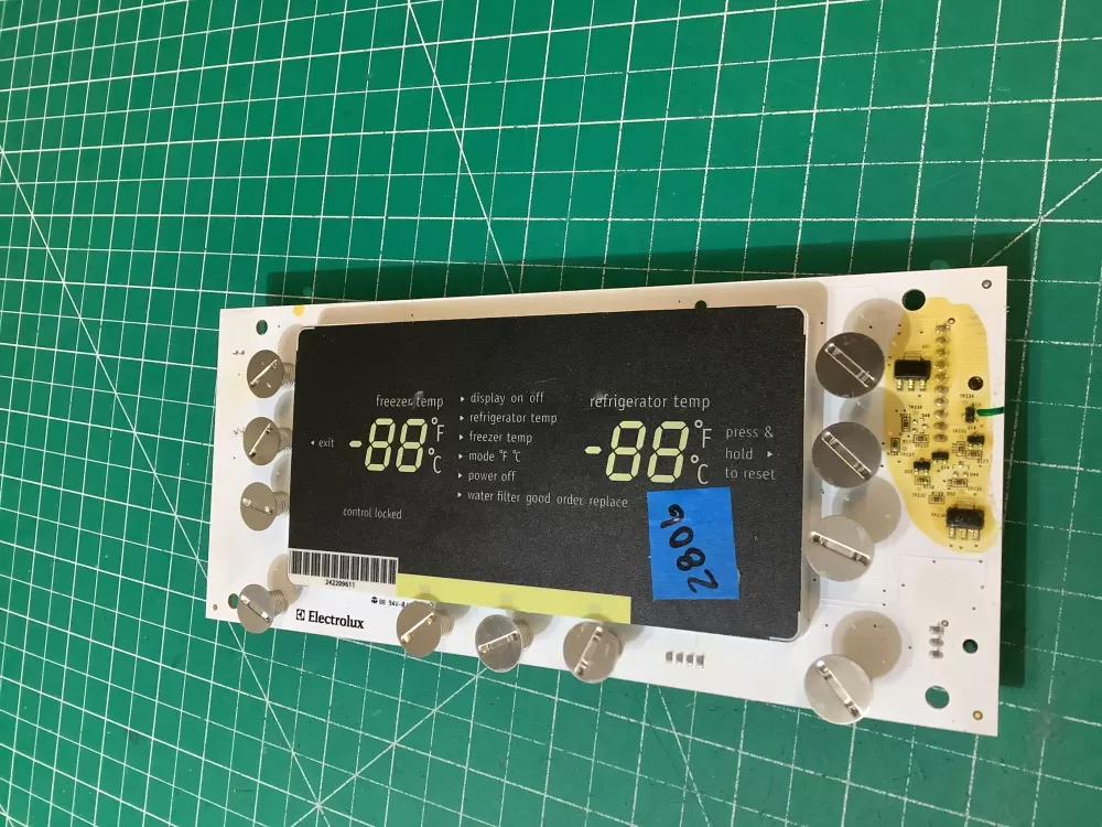 Frigidaire AP6285796 Refrigerator Display Control Board P# AZ214778 | NR2806