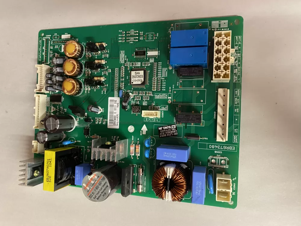 EBR67348001 LG Refrigerator Main Pcb