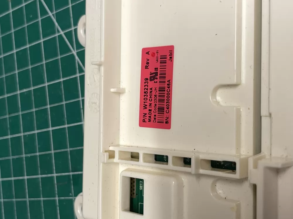 Whirlpool W10352339 Washer Control AZ202753 | Wm2135