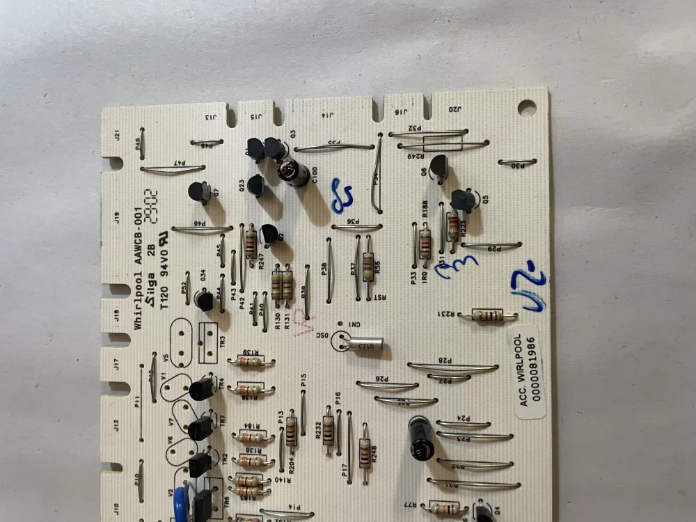 Kenmore Whirlpool 3056305 Washer Control Board Main AZ166822 | KM461