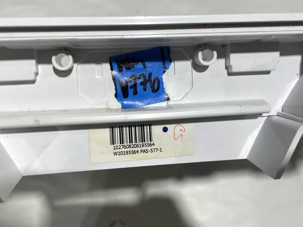 Whirlpool W10195564 Dishwasher Control Board Panel White AZ150465 | Wmv776