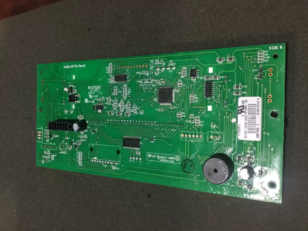 Whirlpool  Kenmore W10118778  W10179147  W10179147A  61550114 Refrigerator Dispenser Control Board