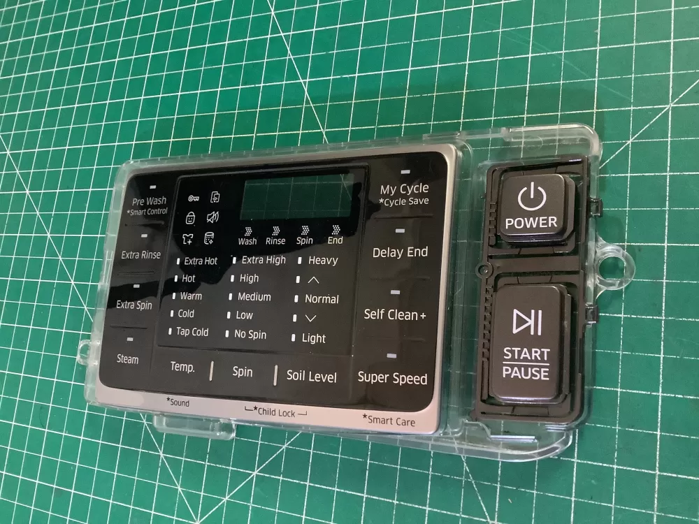 Samsung DC92-01607J DC94-06643A Dryer UI Control Board AZ193804 | NR600