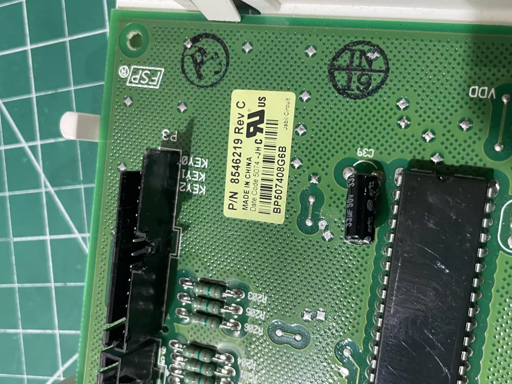 Whirlpool Kenmore WP8546219 3980062 A Dryer Control Board AZ196176 | Wm1099