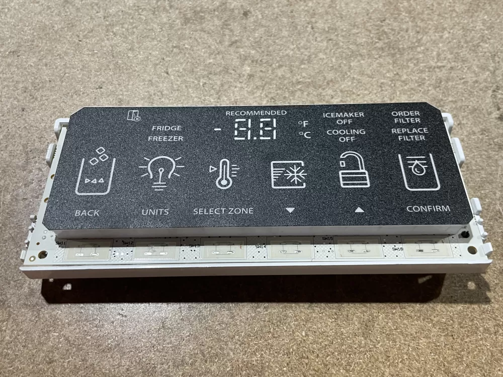 Whirlpool Amana W11106026 Refrigerator Control Board Interface AZ75954 | Wm1773