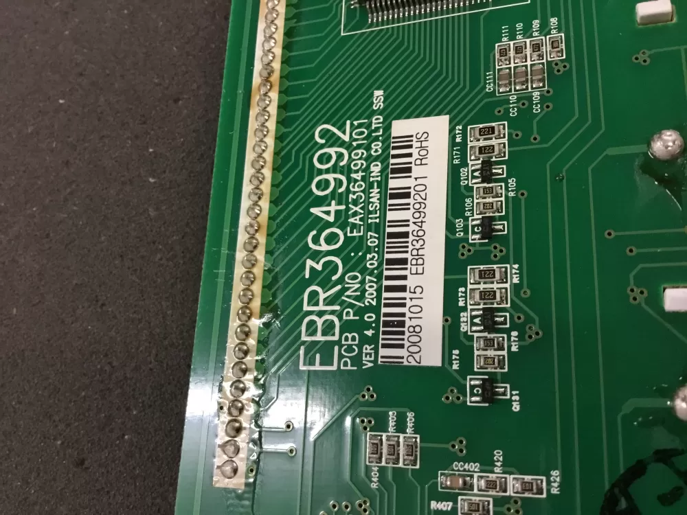 Kenmore EBR36499201 Refrigerator Control Board Dispenser Panel AZ80148 | NR1100