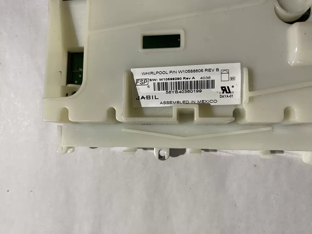 Whirlpool W10804121 W10588606 Dishwasher Control Board AZ200254 | BK2800