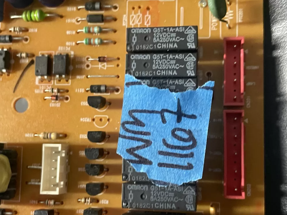 Samsung DE41-00351A Microwave Control Board Ras-sm7nv-07 AZ23815 | WM1167