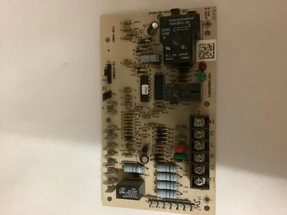 Lennox 1084-851 Furnace Control Board