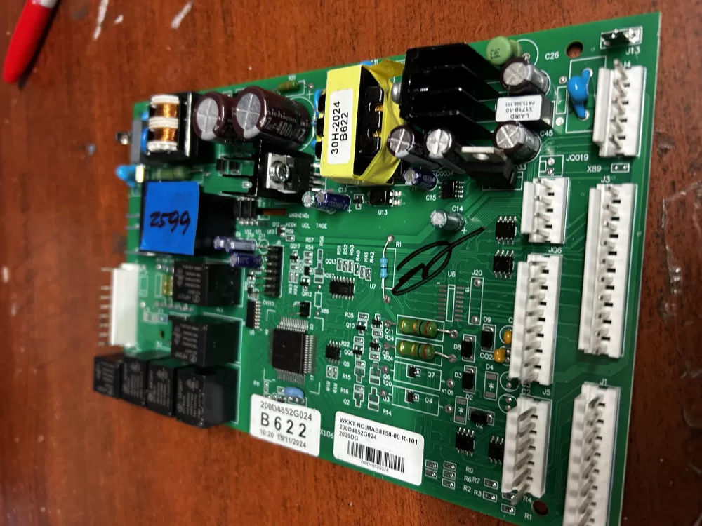 GE 200D4852G024 200D4852G025 Refrigerator Control Board AZ184964 | GL2599