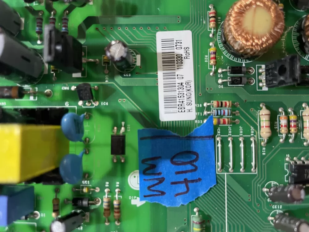 LG Kenmore EBR41531304 CSP30000204 Refrigerator Control Board AZ181063 | Wm410