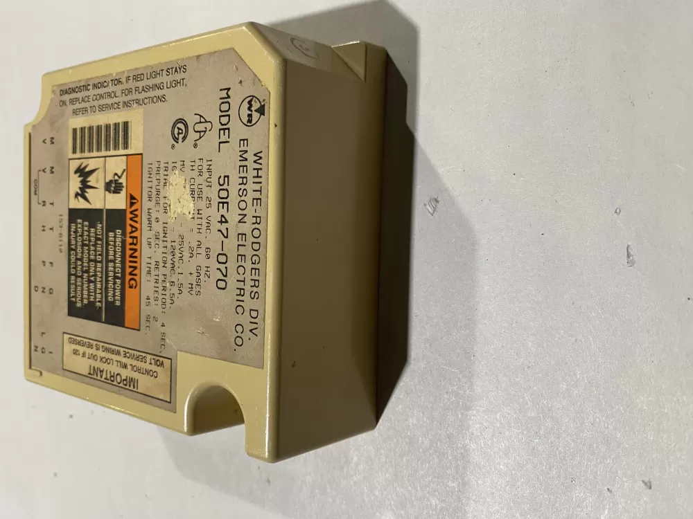 White Rodgers 50E47-070 Ignition Control Module York 025-25436 AZ140833 | BK2366