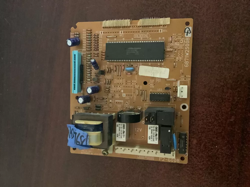 LG 6871W2S008D Microwave Control Board AZ172091 | CG771