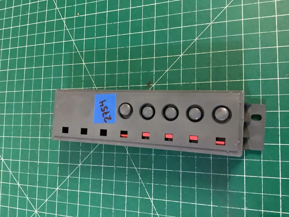 GE Hotpoint 165D5576P033 Dishwasher Button Control Panel AZ199016 | NR2754