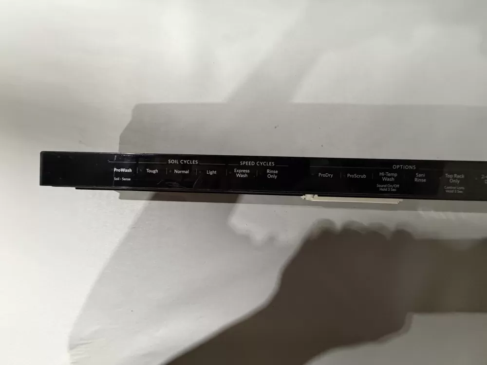 KitchenAid W10537423A Dishwasher Control Board Panel
