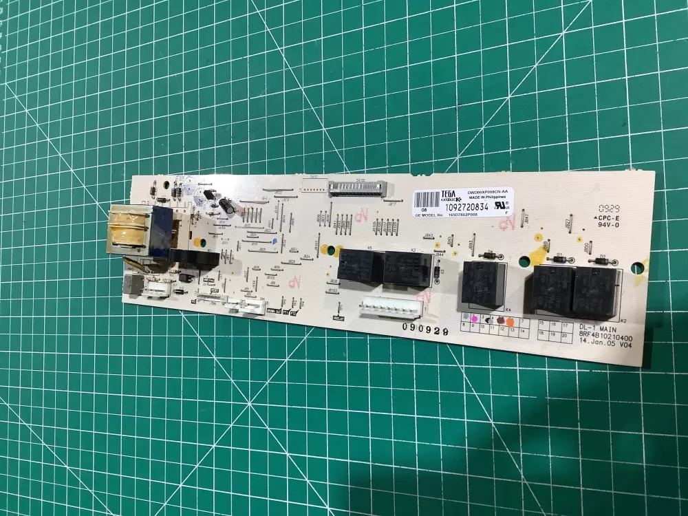 GE 165D7802P008 Dishwasher Control Board AZ156220 | NR102