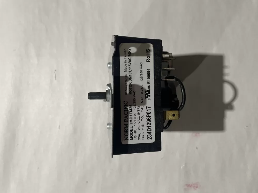 Kenmore  General Electric WE4M521 WE04X22654 PS11721520 234D1296P017 Dryer Timer