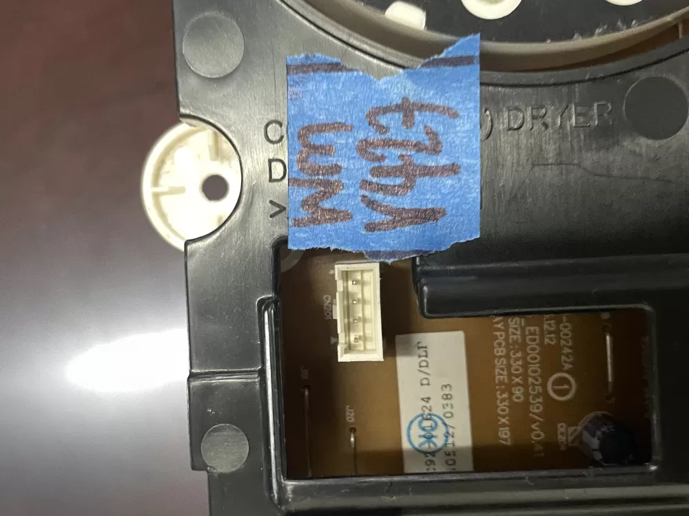 Samsung DC92 01624D Dryer Control Board AZ78936 | Wmv427