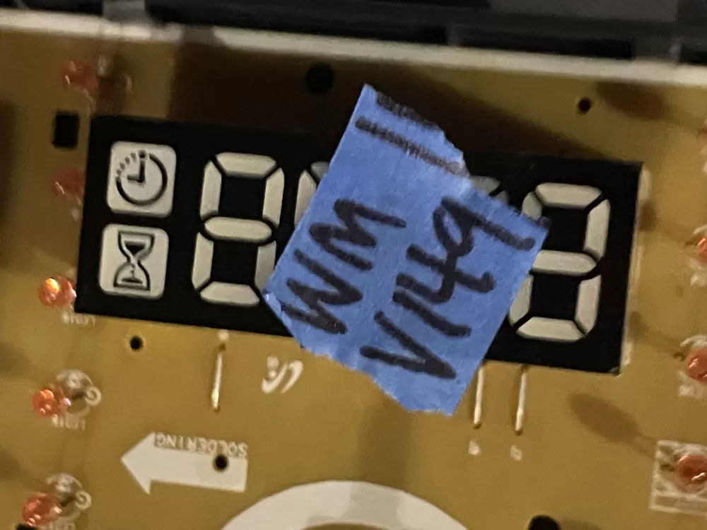 Samsung DC92-00255D Washer Control Board AZ31296 | Wmv149