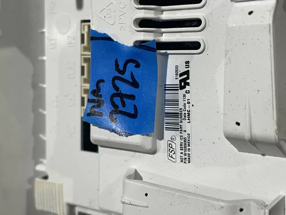 Whirlpool Maytag W10309355A AZ185869 | Wm2725