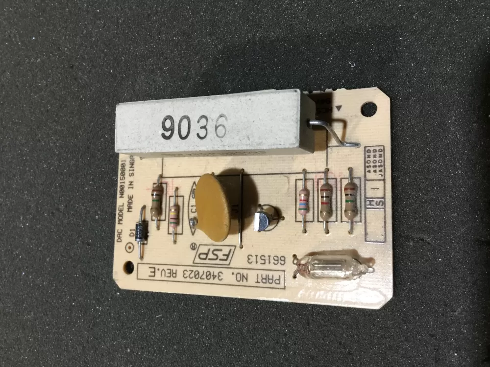 Kenmore  Whirlpool 3398084  AP3097570  2072  3398084R  3407021  3407023  60134  60150  60216  61236  661513  AH345727  EA345727  PS345727 Dryer Control Board