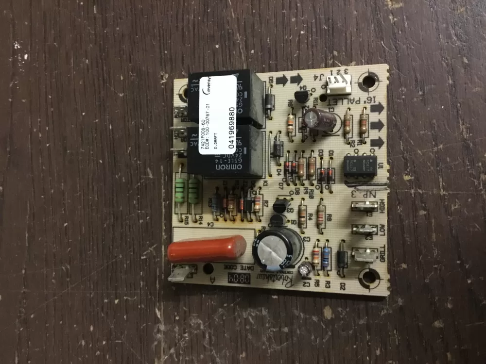 Whirlpool  Jenn-Air 12001694  AP4010046  400661  71002035  71002035R  AH2003254  EA2003254  7421P008-60  100-00767-01  PS2003254 Oven Relay Board