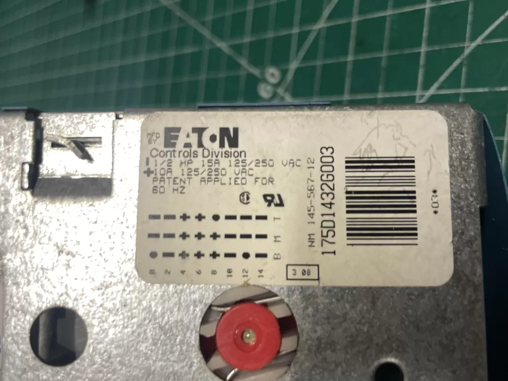 GE 175D1432G003 Washer Timer AZ211125 | Wm1597
