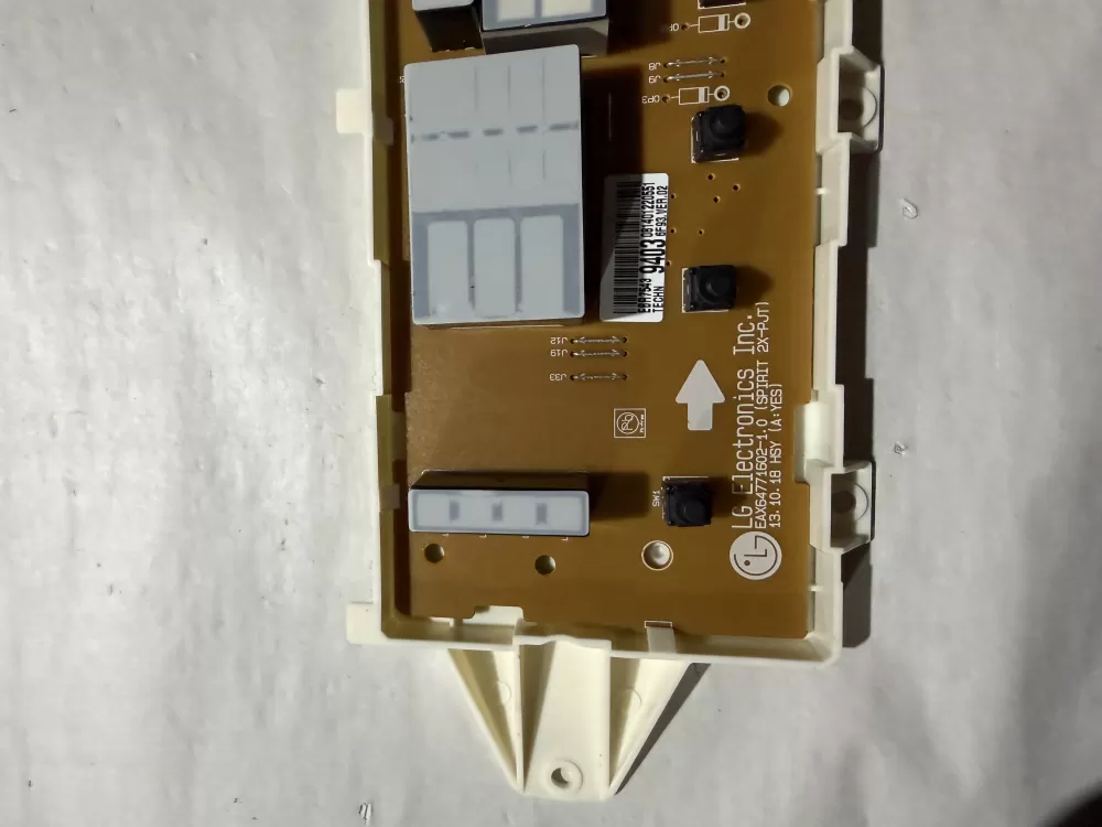 LG EBR75439403 Dryer Control Board AZ210166 | KMV922