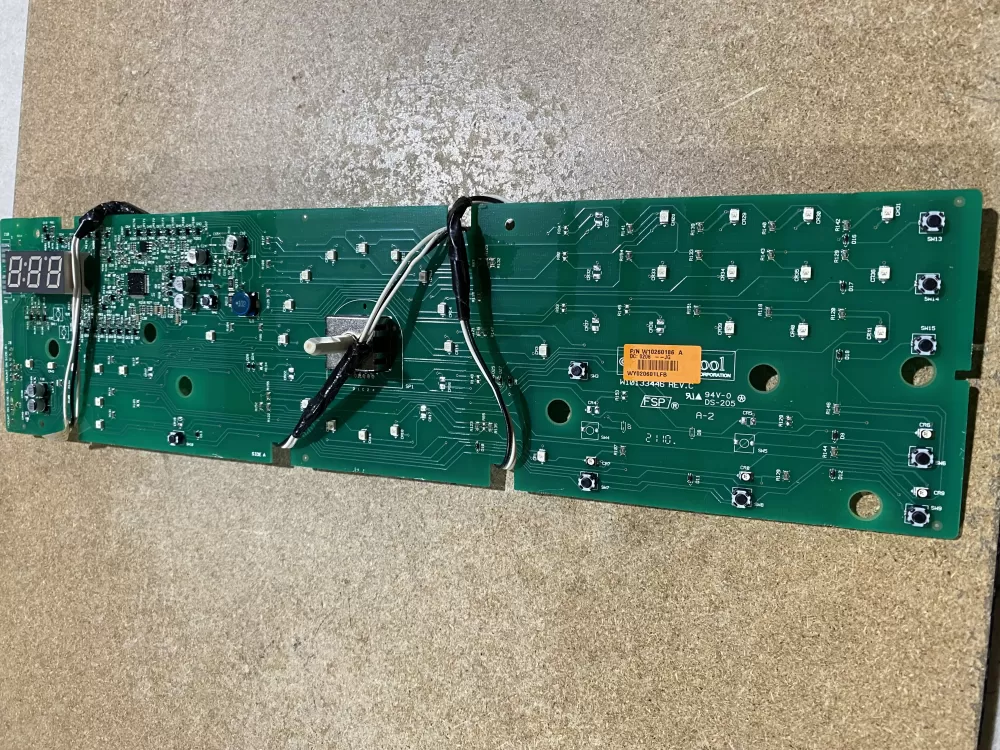 Whirlpool  Maytag W10260186 W10258434 WPW10260186 Washer Control Board