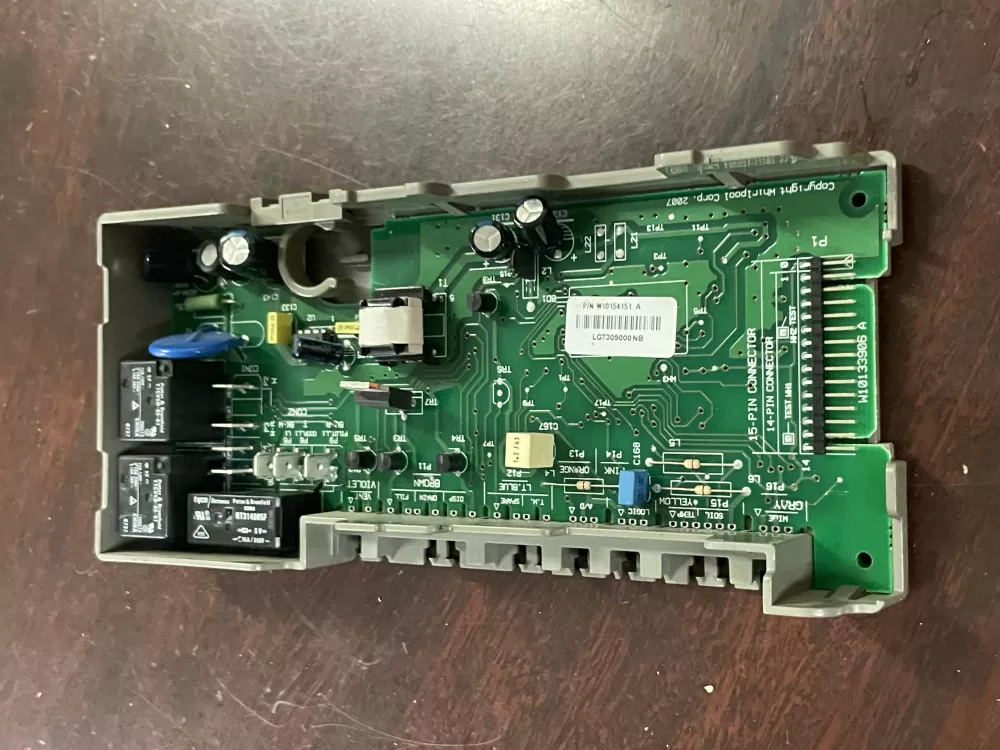 Whirlpool  KitchenAid  Kenmore  Jenn-Air AP6018709 W10056352 W10083123 W10083168 W10110248 W10154151 W10158345 W10193578 W10193580 W10285178 WPW10285178 PS11752011 Dishwasher Control Board