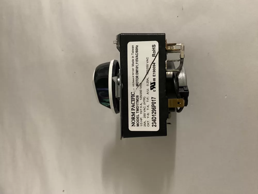 Kenmore  General Electric WE4M521 WE04X22654 PS11721520 234D1296P017 Dryer Timer