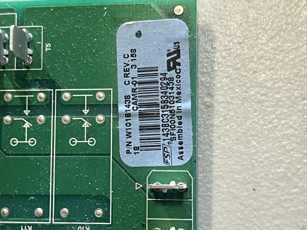 Kitchenaid W10181438 Range Oven Control Board AZ42265 | 1730